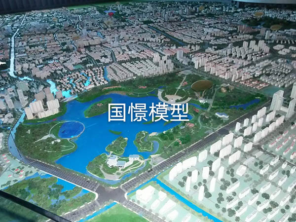 穆棱市建筑模型