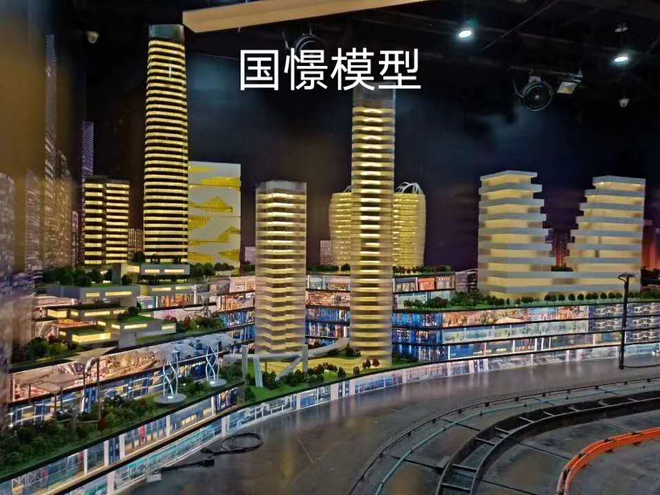 穆棱市建筑模型