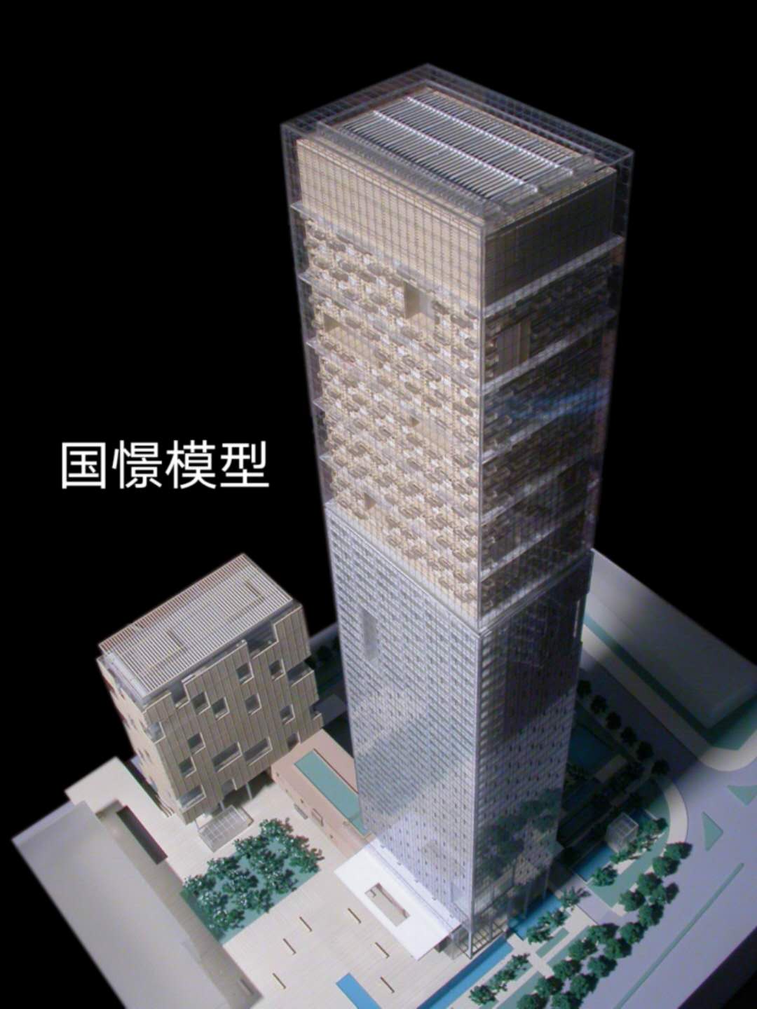 穆棱市建筑模型